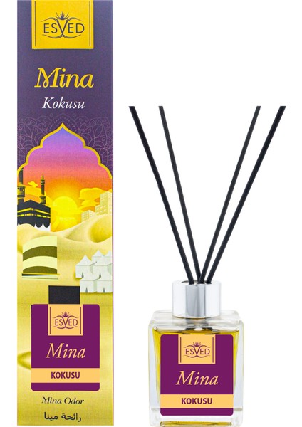 Mina Kokusu 100 ml Çubuklu Oda Kokusu Yedek Dolum Şişesi