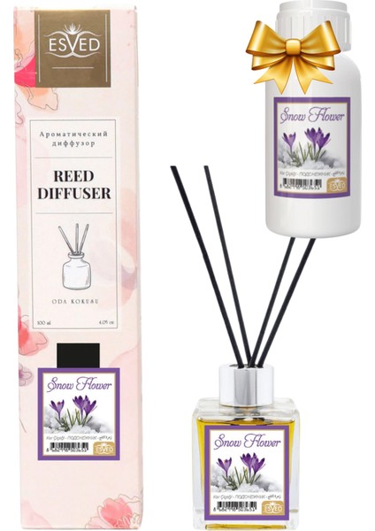 Kar Çiçeği Kokusu 100 ml Çubuklu Oda Kokusu Yedek Dolum Şişesi
