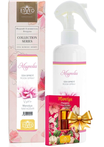 Manolya Kokusu Sprey 400 ml Manolya Kokusu Parfüm Esansı 3ml