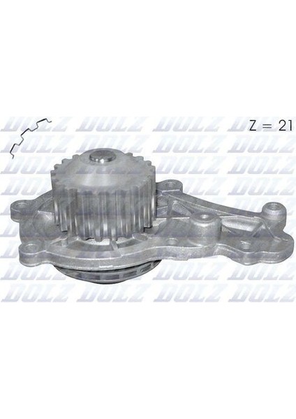 C122 Devirdaim Su Pompası 206 207 P307 C1 C2 C3 (I Iı Iı) C3 Pluriel Xsara Iı DV4TD (1.4 Hdı 8V) Fiesta 1.4tdcı 1201.F9