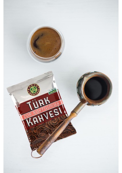 Çok Kavrulmuş Türk Kahvesi 100 gr x 12 Adet