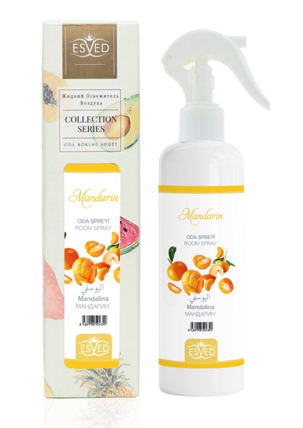 Mandalina Kokusu Sprey 400ml Mandalina Kokusu Araba Kokusu 8ml