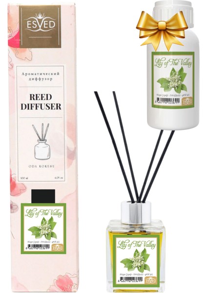 Müge Çiçeği Kokusu 100 ml Çubuklu Oda Kokusu Yedek Dolum Şişesi
