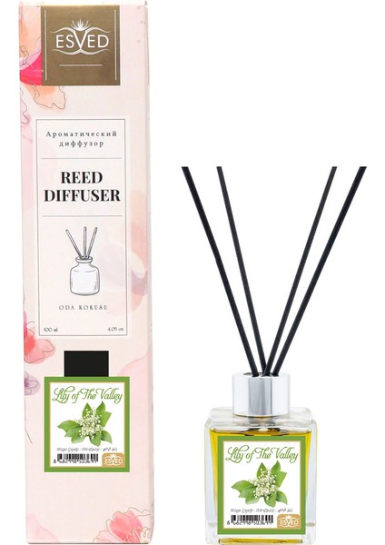 Müge Çiçeği Kokusu 100 ml Çubuklu Oda Kokusu Yedek Dolum Şişesi