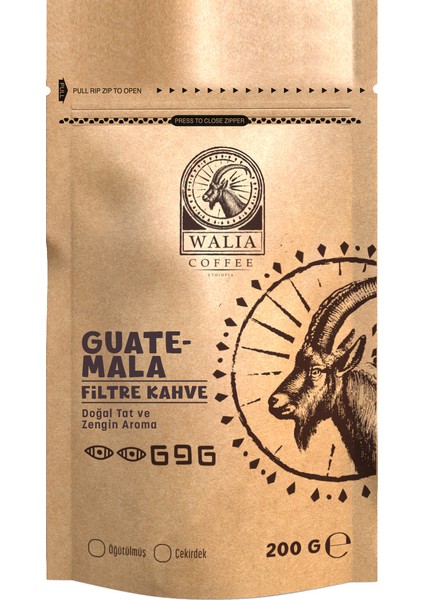 Guatemala Filtre Kahve 200 gr