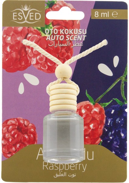 Ahududu Kokusu Sprey 400 ml Ahududu Kokusu Araba Kokusu 8 ml