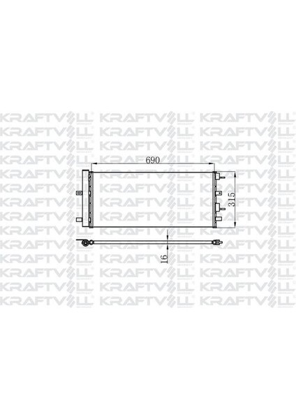 08060163 Klima Radyatörü (Kurutucu Iıe) Ford Galaxy Mondeo V S Ma2.0 Tdcı 15-(At Mt) DG9H19710