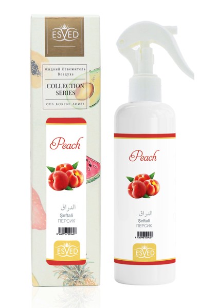 Şeftali Kokusu Sprey 400 ml Şeftali Kokusu Araba Kokusu 8 ml