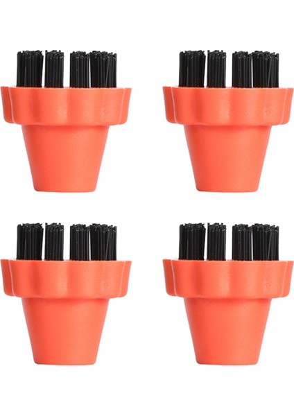 4 Adet Yuvarlak Temizleme Fırçaları Sv7 SV1802 SV1902 2.860-231.0 Buharlı Temizleyici Aksesuarları Fırça Kitleri Turuncu (Yurt Dışından) fiyatları