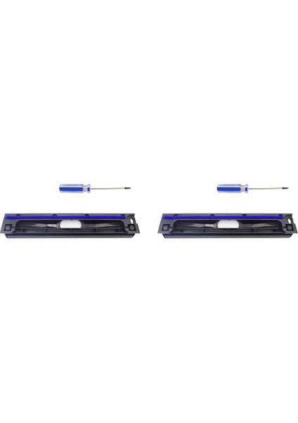 2x Elektrikli Süpürge Fırçası Alt Kapak V6 V7 V8 V10 Zemin Silindiri Taban Yumuşak Peluş Şeritler (Yurt Dışından)