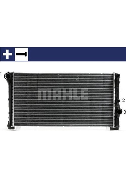 -Knecht-Behr CR2009000S Motor Radyatörü 580X298X26 Idea 04-Punto 03-1.3 Multijet Manuel 51708005