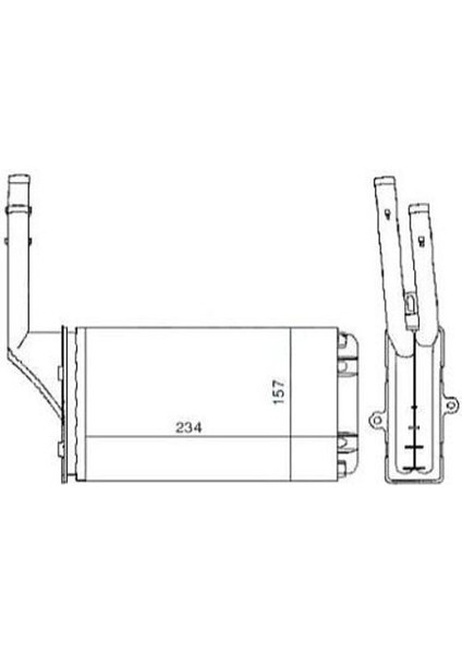 81109 Kalorifer Radyatörü Mekanik P106 Saxo Ax-03 Tüm Modeller 234X156 6448.72