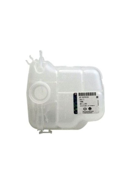 Opel-Gm-Orjinal 13370133 Radyatör Genleşme Su Deposu Sensörlü Astra J 10- 1304019