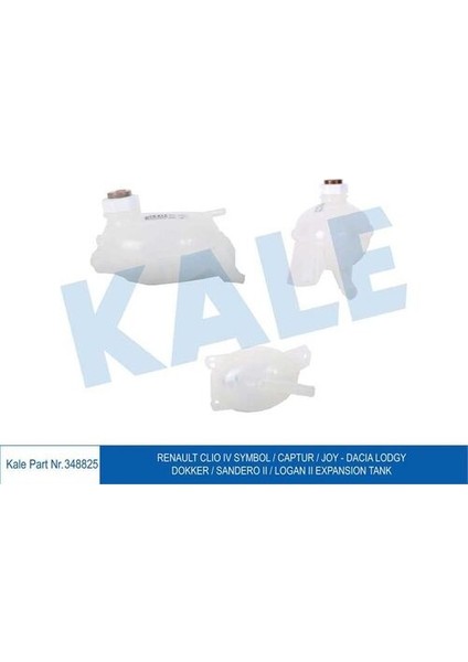 348825 Radyatör Ek Depo Kapaklı Renault Clio Iv 12-Captur 13-Dacia Logan Iı 12-Sandero Iı 12-Dokker 12- 217104354R