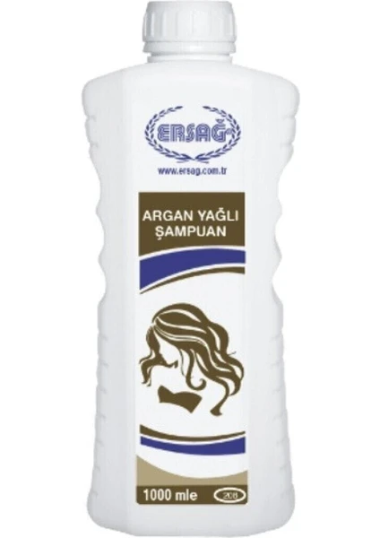 Aparatsız Argan Yağlı Şampuan 1000 ml