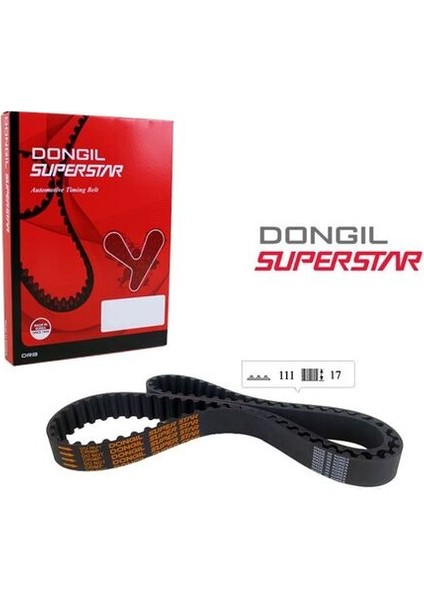 111RS17 Triger Kayışı 111X170 111 Diş Astra F-Corsa B 1.4 GD111H9.5P170 CT874 5636356