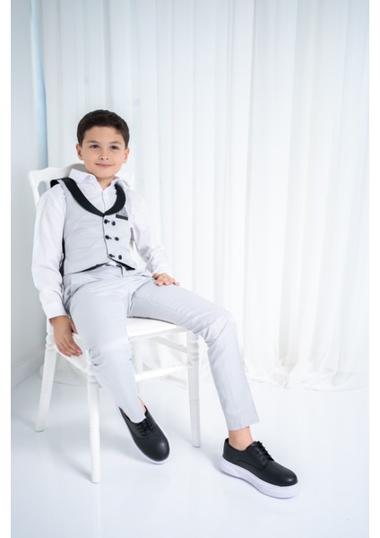 Erkek Çocuk Yelekli Takım modelleri