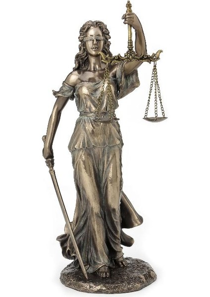 Koleksiyon Themis Figürü Adalet Heykeli 35CM