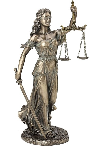 Koleksiyon Themis Figürü Adalet Heykeli 35CM