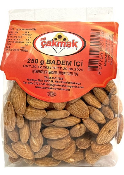 Çakmak Badem Içi 250 gr x 2 Adet