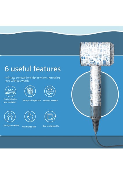 Dyson Süpersonik Saç Kurutma Makinesi Ultrasonik OY-006 Için Koruyucu Etiket (Yurt Dışından) modelleri