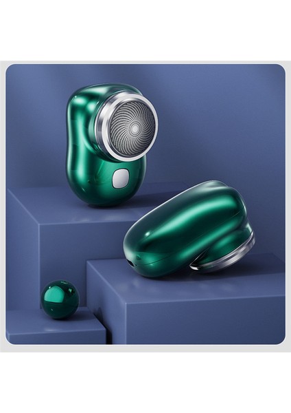 Taşınabilir Elektrikli Tıraş Makinesi Yeni Yükseltilmiş Mini Erkek Elektrikli Yeşil (Yurt Dışından) fırsatları