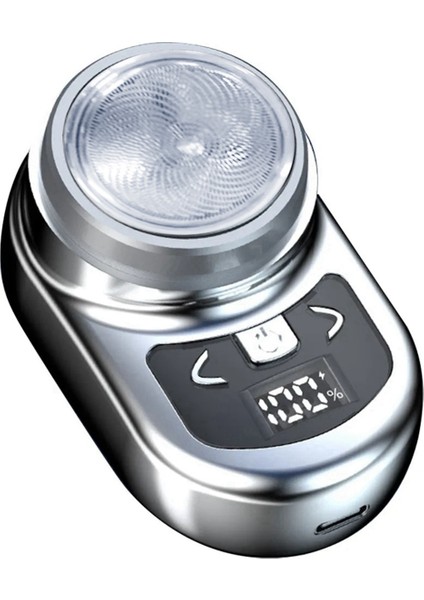 Erkekler Için Taşınabilir Elektrikli Tıraş Makinesi Cep Tıraş Mini Sakal Tıraş Makinesi-B (Yurt Dışından)