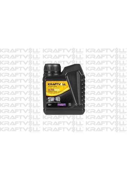 17011031 Motor Yağı Benzin-Dizel Ultratech 5W40 Tam Sentetık Sn 1 Lt