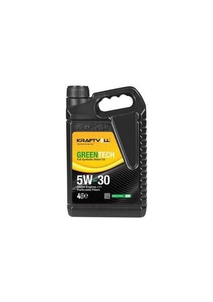 17012019 Motor Yağı Dizel Dpf Dizel Partikül Filtre Greentech 5W30 Tam Sentetık Acea C3 Sn 4 Lt