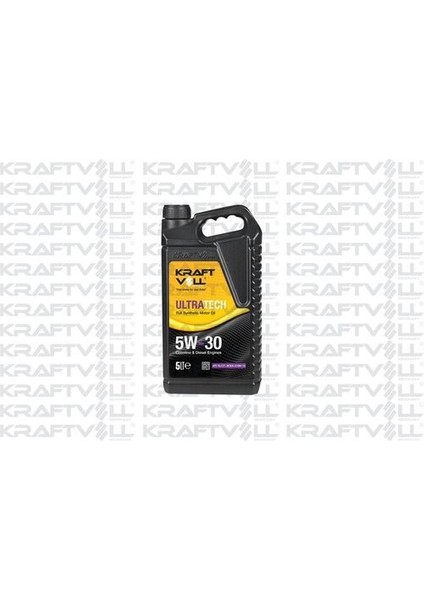 17011006 Motor Yağı Benzin-Dizel Ultratech 5W30 Tam Sentetık Sl Cf 5 Lt