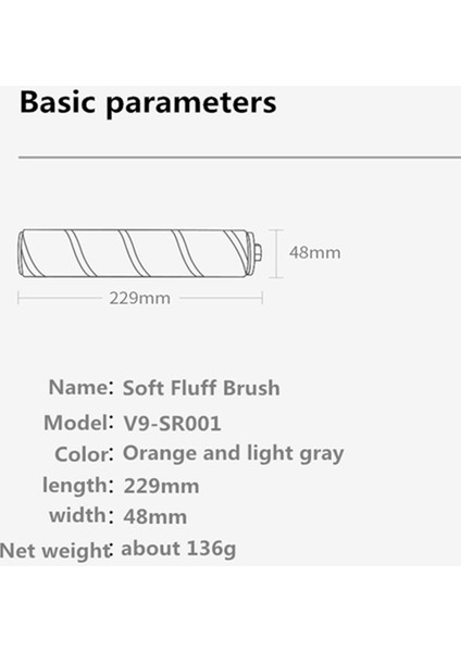 Xiaomi Dreame V9 Xr V10 V11 V9P V8 Için Filtre Rulo Fırçası (Yurt Dışından)