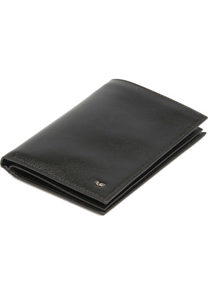 Siyah Hakiki Deri Erkek Cüzdan - S1CE00001219-U4M