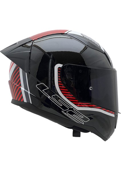 Rapid 2 Extra Race Full Face Motosiklet Kaskı Yarış Spoiler + Siyah Vizörlü modelleri