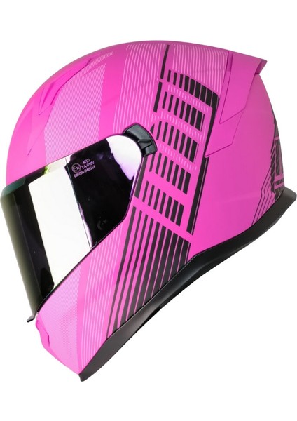 Mts M-910 Lady Kapalı Motosiklet Kaskı