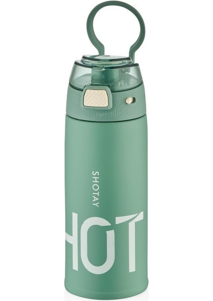 Çelik Termos Matara 530ML Yeşil