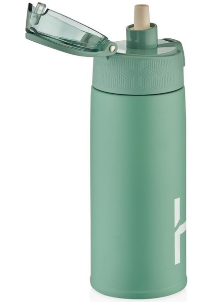 Çelik Termos Matara 530ML Yeşil