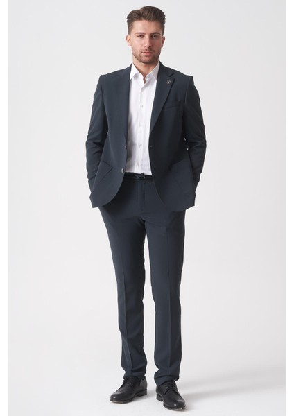 Recife T2491 Normal Fit Likralı Jogger Takım Elbise K.yeşil