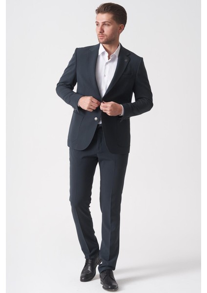 Recife T2491 Normal Fit Likralı Jogger Takım Elbise K.yeşil