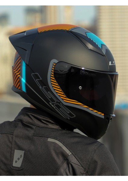 Rapid 2 Extra Race Full Face Motosiklet Kaskı Yarış Spoiler + Siyah Vizörlü fırsatları