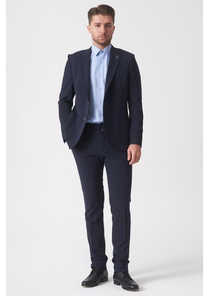 Curitiba T2490 Normal Fit 6 Drop Likralı Jogger Takım Elbise K.laci