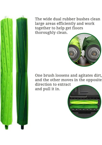 Irobot Roomba S9(9150)S9+S9 Plus (9550)S S9 S9+Cleaner Için Ana Fırça (Yurt Dışından)
