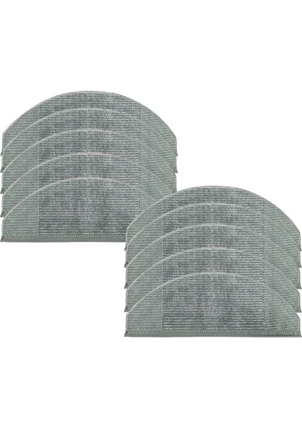 10 Adet Robotlu Süpürge Paspas Bezleri Bez Yedek Kitleri Aksesuarları (Yurt Dışından)