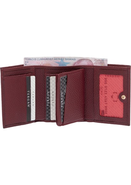 Bordo Hakiki Deri Kadın Cüzdan - S1CB00005633-M71 fiyatları