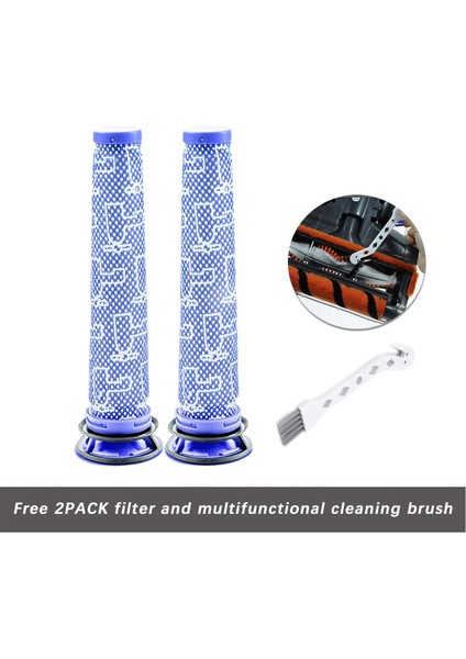 Dyson DC59,DC58,DC611,DC62,V6 Için Yedek Fırça Rulo Filtreleri (Yurt Dışından) modelleri