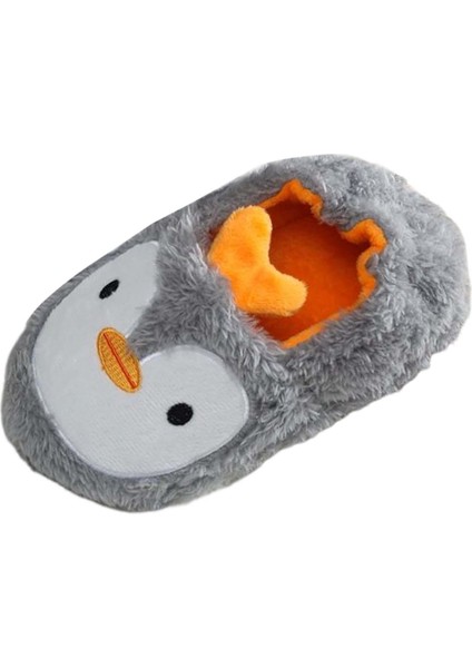 BEAUTYMALL2017 Çocuk Penguen Terlik Bebek Sıcak Hayvan Peluş Terlik Yatak Odası Için 15.5 cm (Yurt Dışından) fiyatları