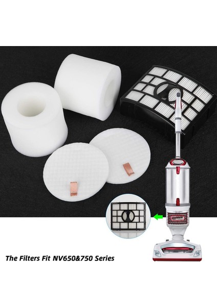 Shark Rotator Apex NV650 AX950 Için NV752 AZ1002 Filtre Değişimi (Yurt Dışından)