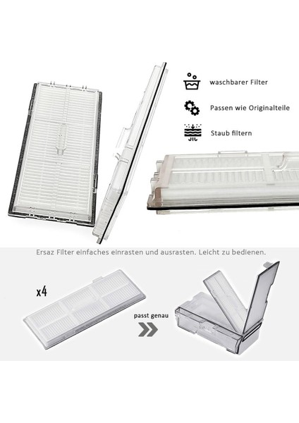 Roborock S8 Pro Ultra Elektrikli Süpürge, Ana Fırçalar Için Aksesuar Seti (Yurt Dışından) indirimleri