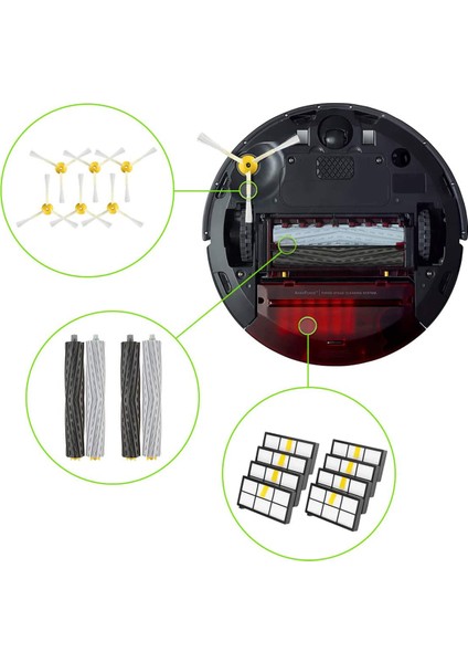 Irobot Roomba 800 850 851 860 865 866 870 Için 800 900 Serisi Kiti Için (Yurt Dışından) indirimleri