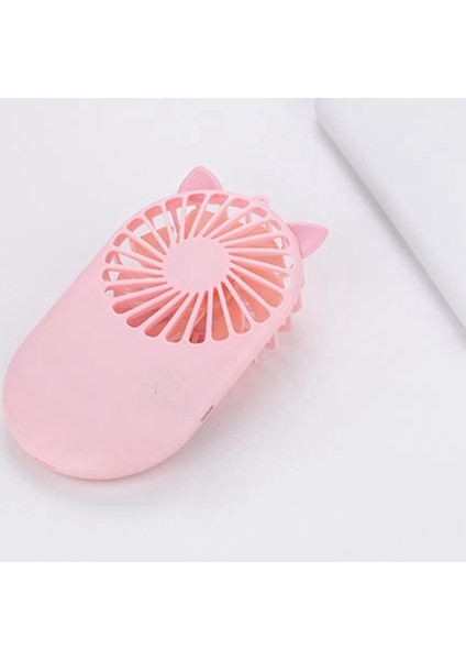 Mini El Fanı Pet Cep Sessiz Ofis Masaüstü USB Küçük Fan, Pembe (Yurt Dışından) fiyatları