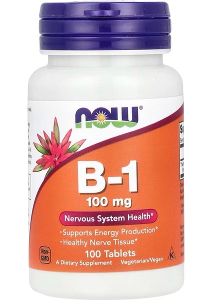 B-1 100 Mg 100 Kapsül Nervous System Health